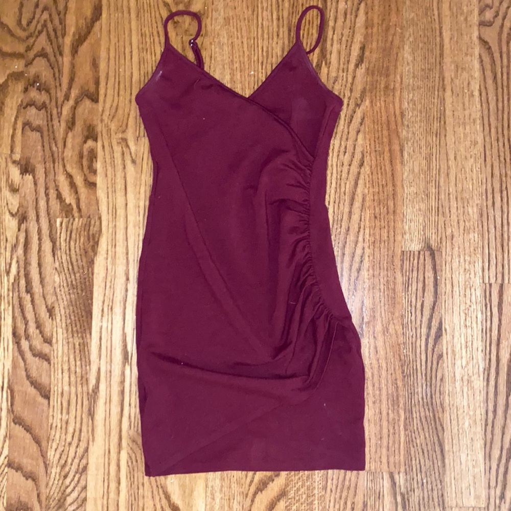 Form fitting mini dress
